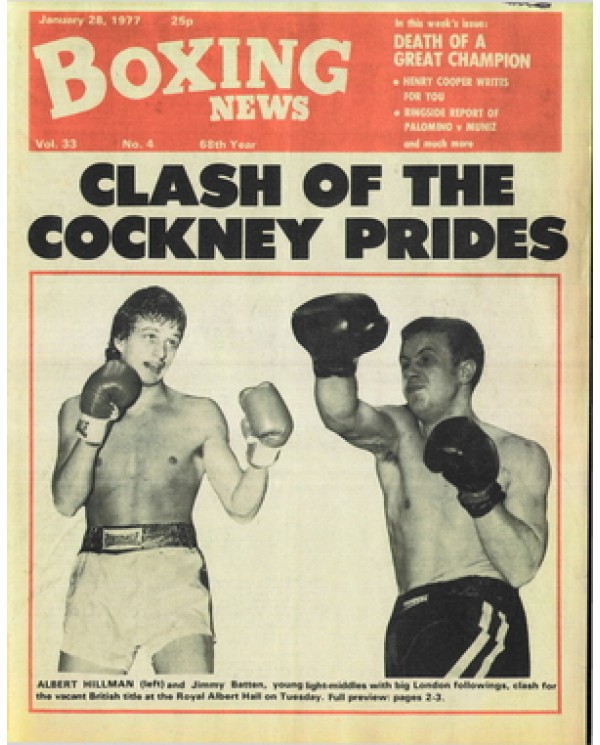 Boxing News magazine  28.1.1977 Download pdf